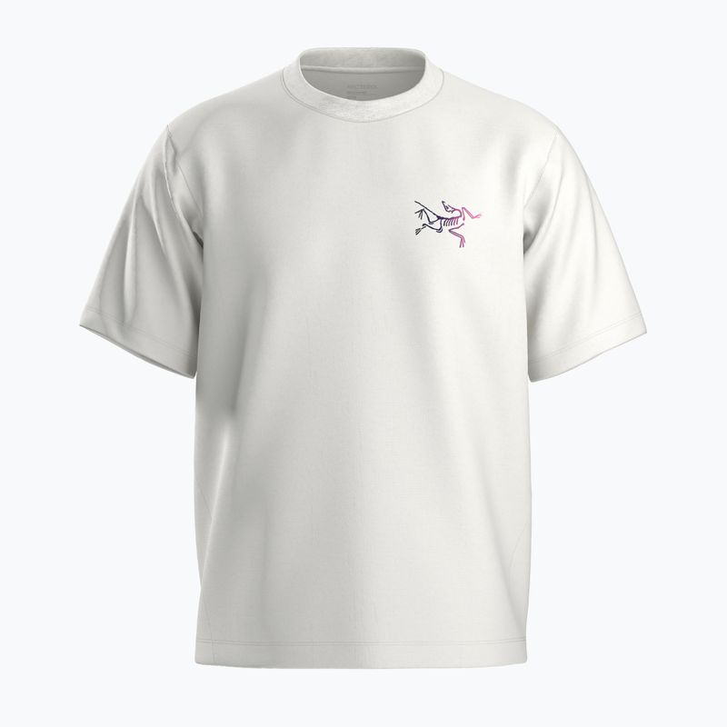 Maglietta Arc'teryx Kragg Cotton Logo uomo bianco light/anima