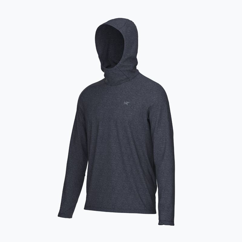 Arc'teryx Cormac Hoody Uomo manica lunga in zaffiro nero 3