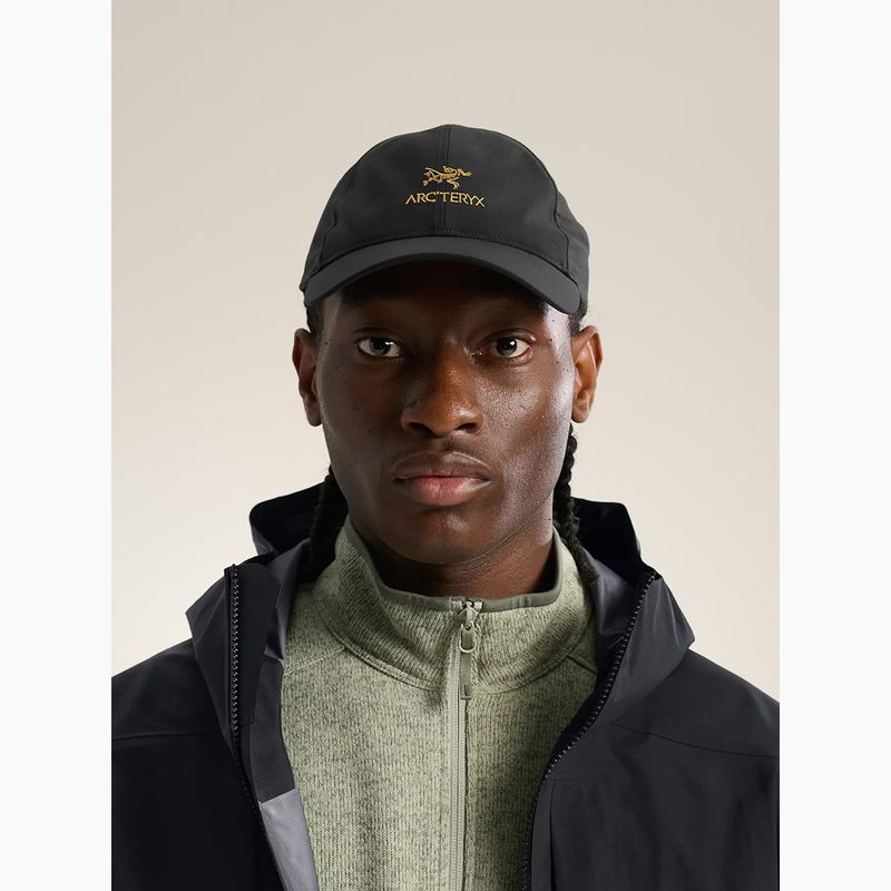 Cappellino con visiera Arcteryx Bird Wood 24k black 5