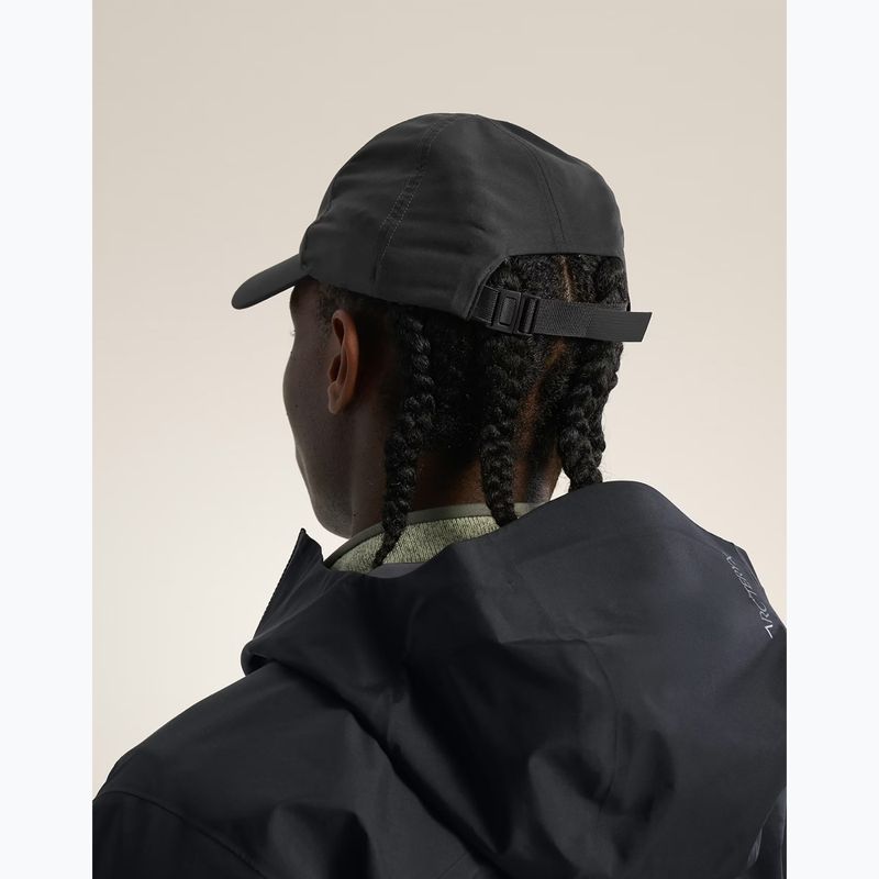 Cappellino con visiera Arcteryx Bird Wood 24k black 7