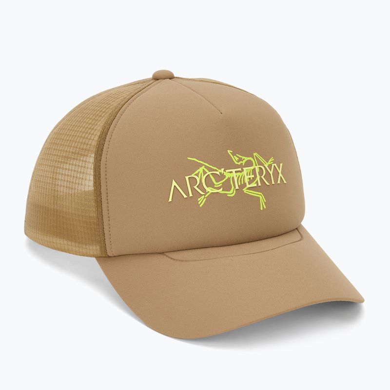 Cappello da baseball Arc'teryx Bird Word Trucker canvas/euphoria