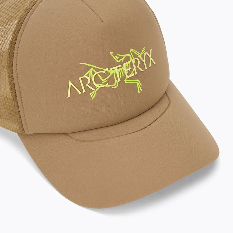 Cappello da baseball Arc'teryx Bird Word Trucker canvas/euphoria 3