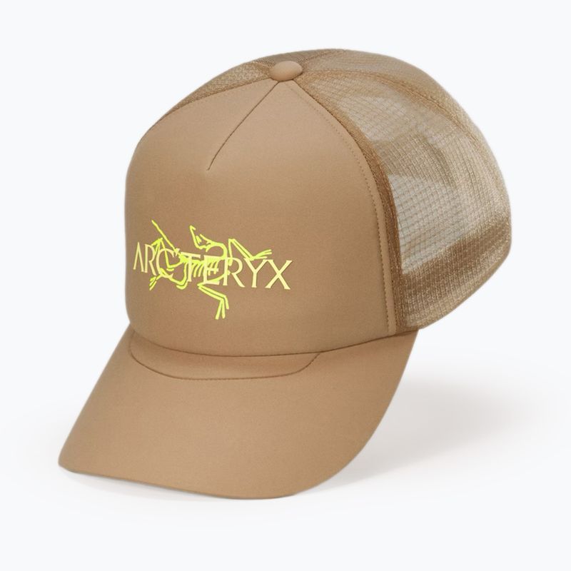 Cappello da baseball Arc'teryx Bird Word Trucker canvas/euphoria