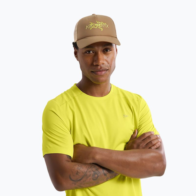 Cappello da baseball Arc'teryx Bird Word Trucker canvas/euphoria 3