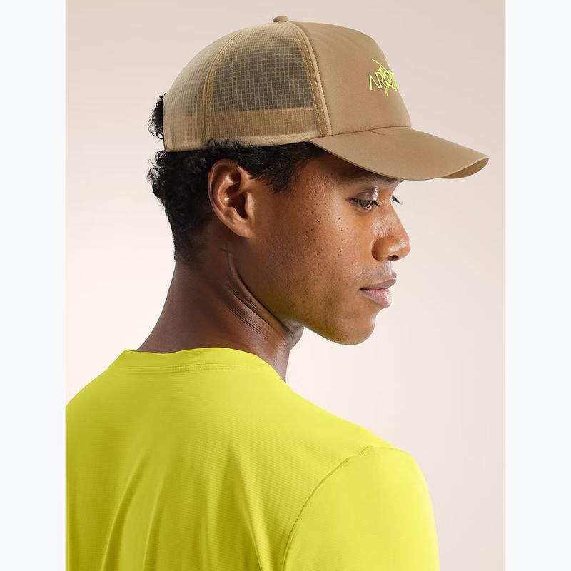 Cappello da baseball Arc'teryx Bird Word Trucker canvas/euphoria 5