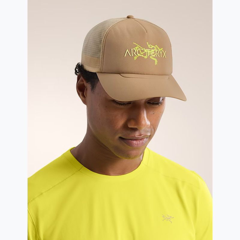 Cappello da baseball Arc'teryx Bird Word Trucker canvas/euphoria 6