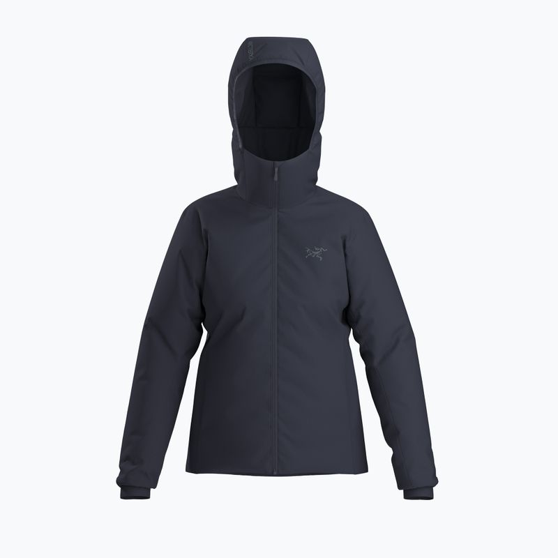 Arc'teryx Atom Hoody giacca isolata da donna zaffiro nero