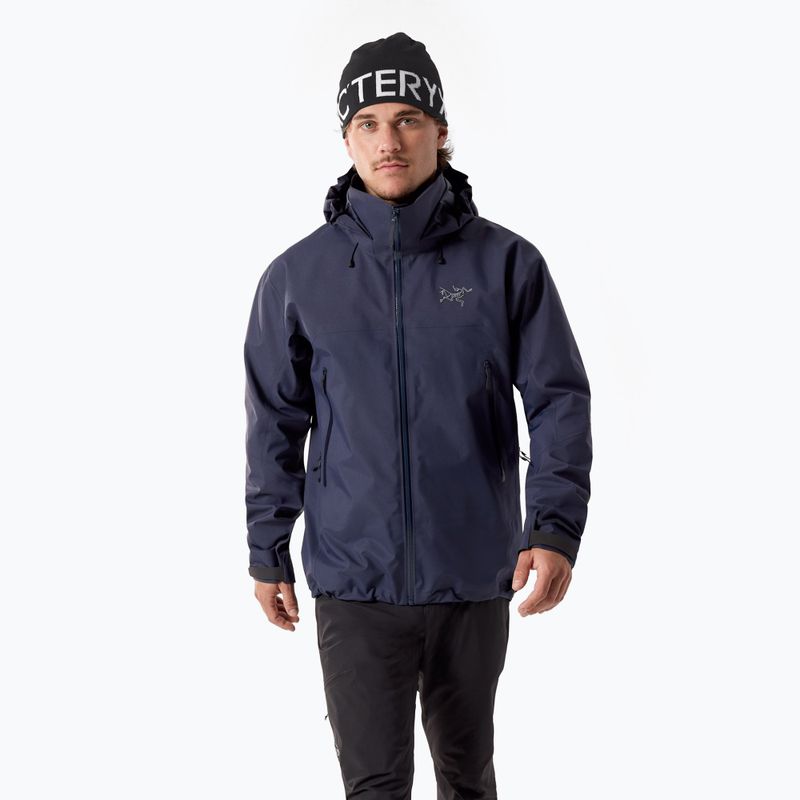 Giacca antipioggia da uomo Arc'teryx Beta AR black sapphire