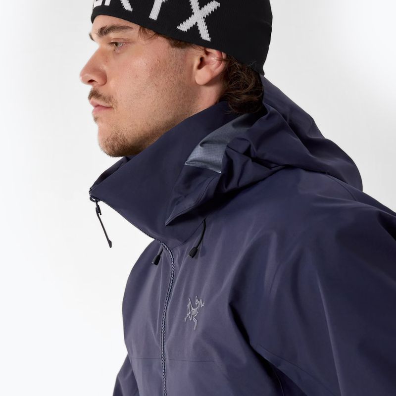 Giacca antipioggia da uomo Arcteryx Beta AR black sapphire 5