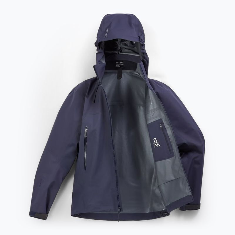 Giacca antipioggia da uomo Arcteryx Beta AR black sapphire 8