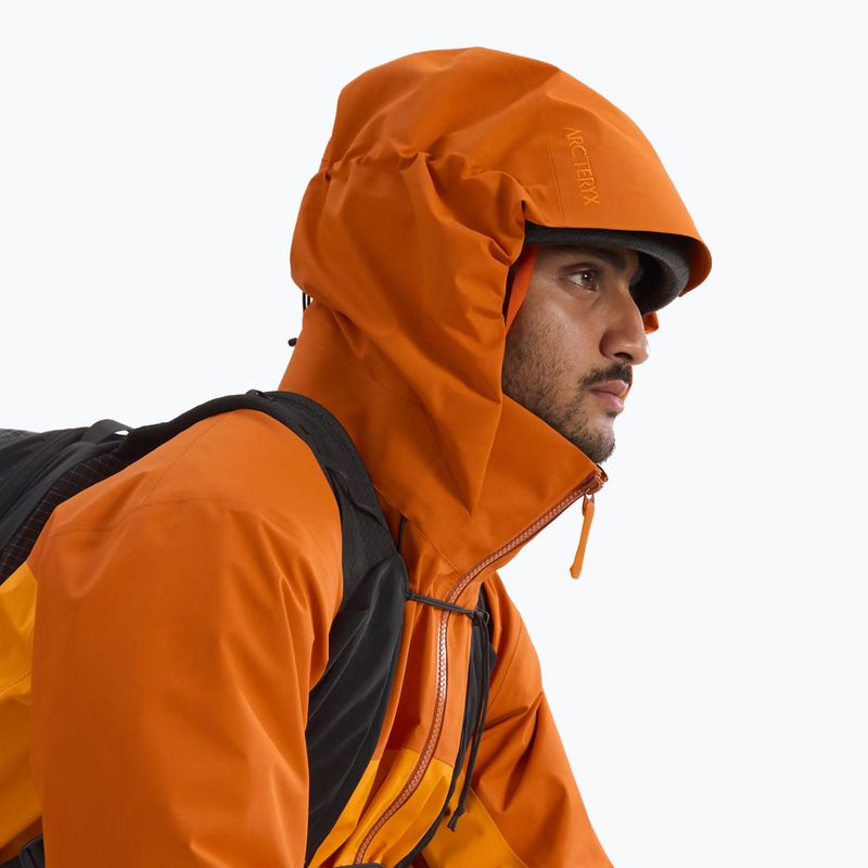 Giacca antipioggia da uomo Arcteryx Beta AR copper sky/blaze 4