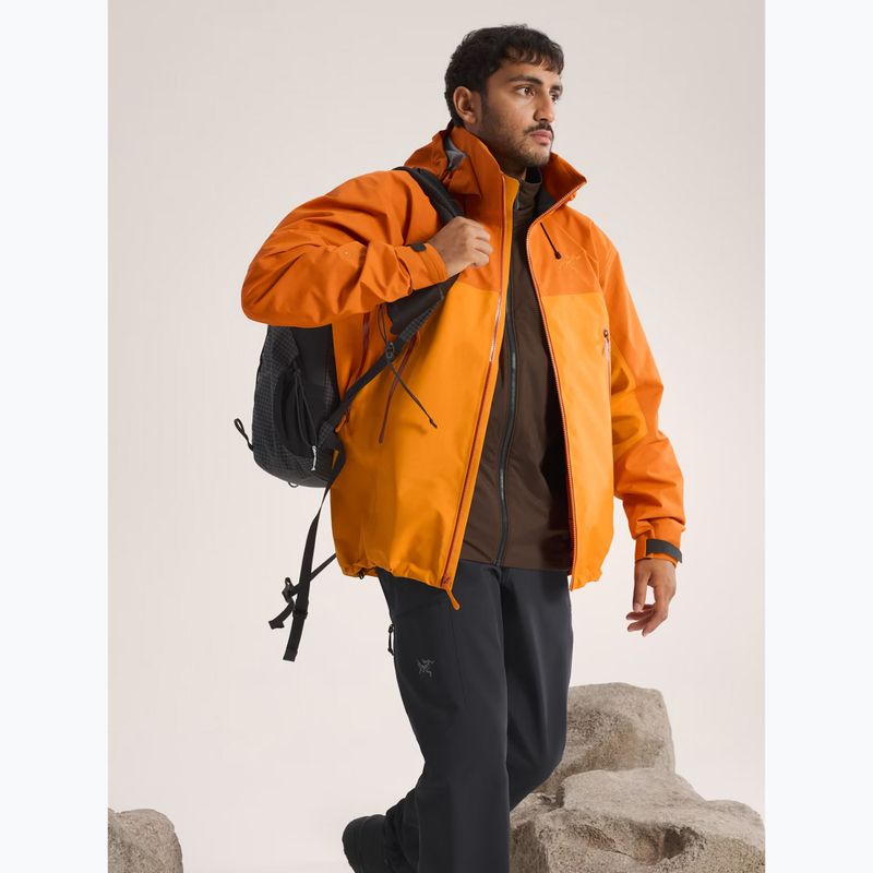 Giacca antipioggia da uomo Arcteryx Beta AR copper sky/blaze 9
