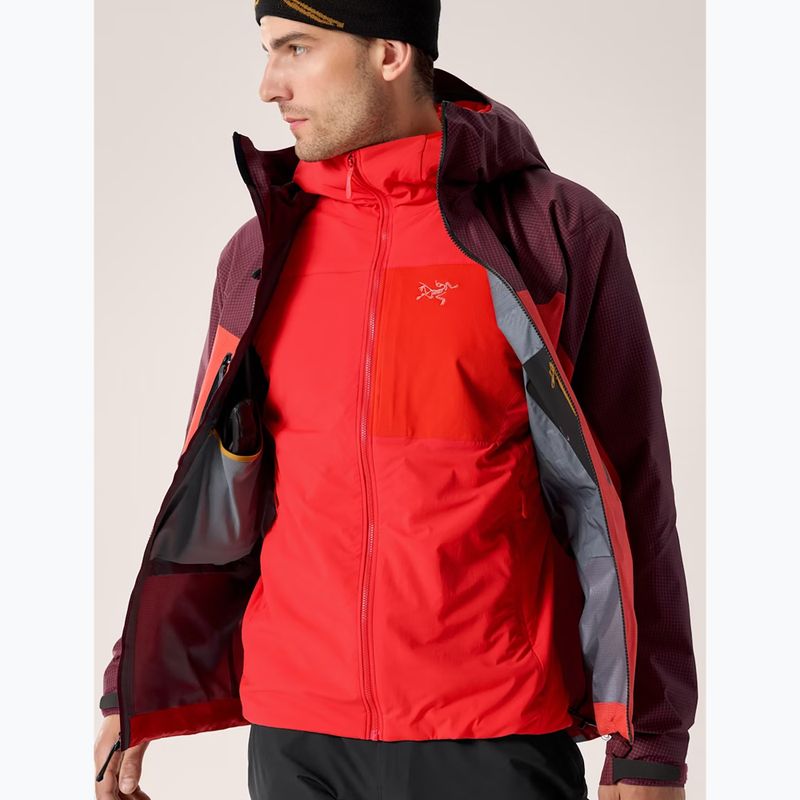 Giacca antipioggia da uomo Arcteryx Alpha mars/dynasty 4