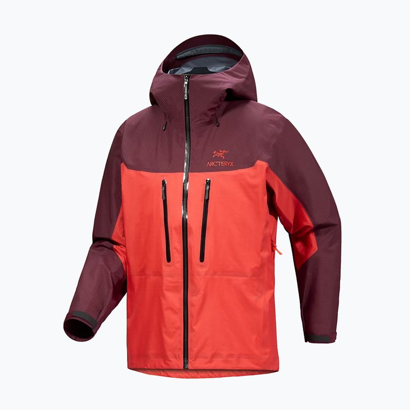 Giacca antipioggia da uomo Arcteryx Alpha mars/dynasty 5