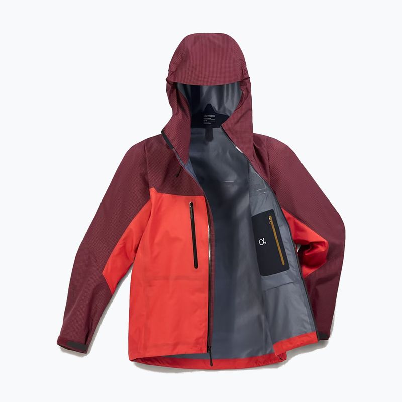 Giacca antipioggia da uomo Arcteryx Alpha mars/dynasty 7