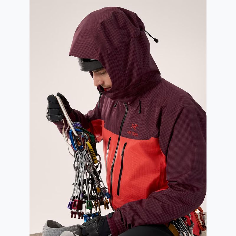Giacca antipioggia da uomo Arc'teryx Alpha mars/dynasty 9