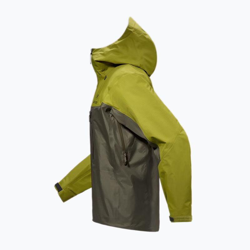 Giacca antipioggia da uomo Arcteryx Alpha olive moss/tatsu 8