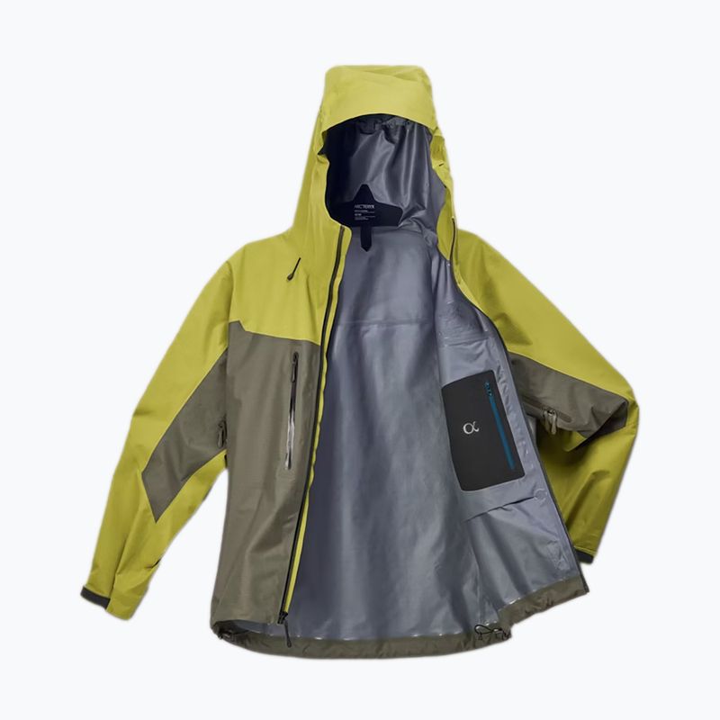 Giacca antipioggia da uomo Arcteryx Alpha olive moss/tatsu 9