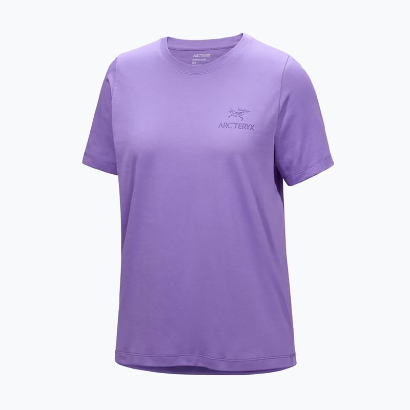 Maglietta da donna Arc'teryx Kragg Sl Cotton Emblem Crew aster 6