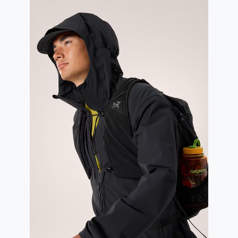 Felpa da trekking da uomo Arcteryx Gamma Hoody nera 4