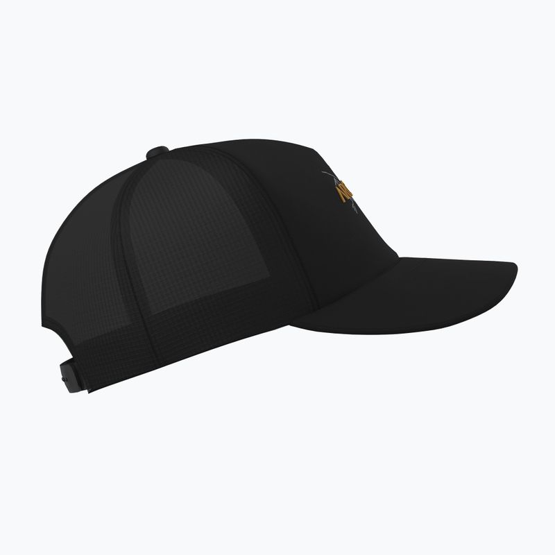 Cappellino con visiera Arc'teryx Bird Word 24k nero 4