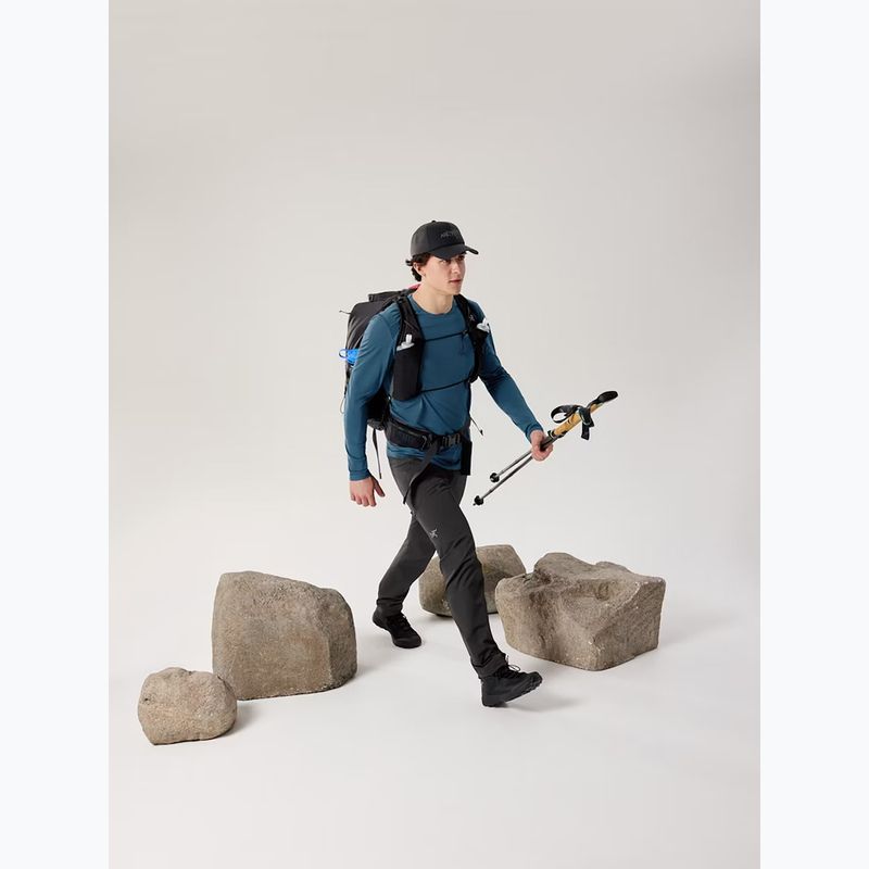 Maglia a maniche lunghe da trekking uomo Arc'teryx Cormac Crew nightscape heather 6