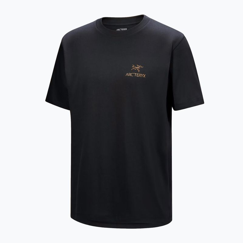 Maglietta da uomo Arc'teryx Kragg Sl Cotton Bird Word 24k black 5