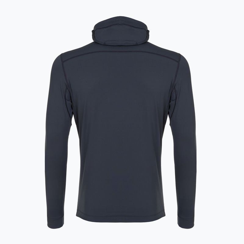 Felpa da trekking uomo Arc'teryx Rho LT Hoody black sapphire ii 2
