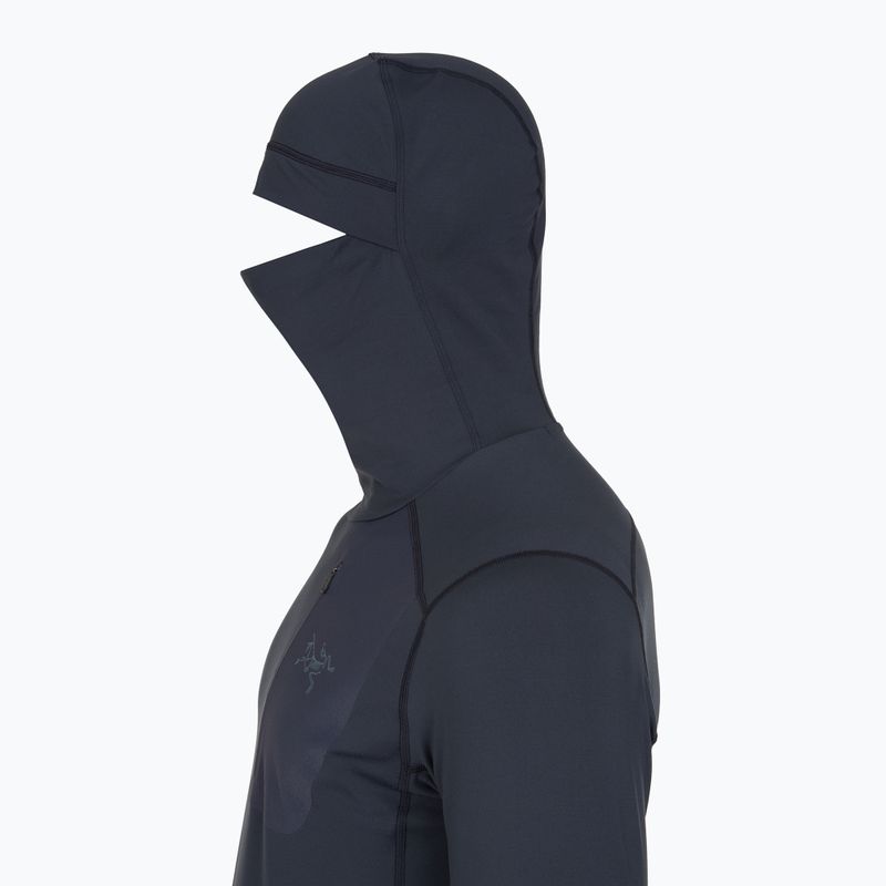 Felpa da trekking uomo Arc'teryx Rho LT Hoody black sapphire ii 6