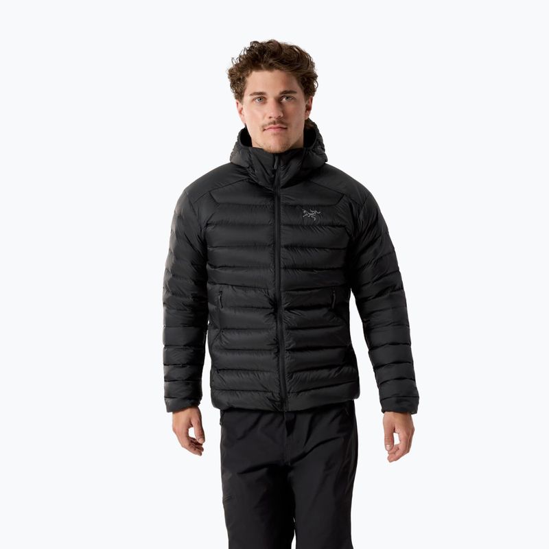 Giacca imbottita uomo Arcteryx Cerium Hoody black