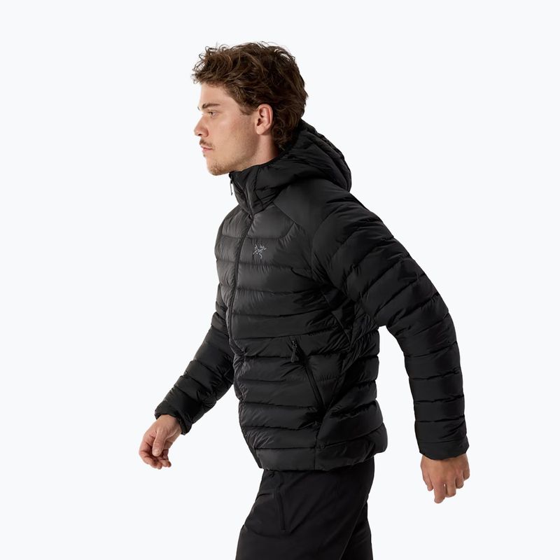 Giacca imbottita uomo Arcteryx Cerium Hoody black 3