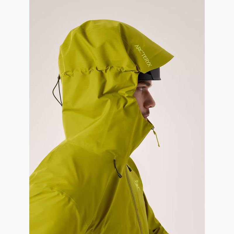 Giacca impermeabile da uomo Arc'teryx Beta SL olive moss/euphoria 5