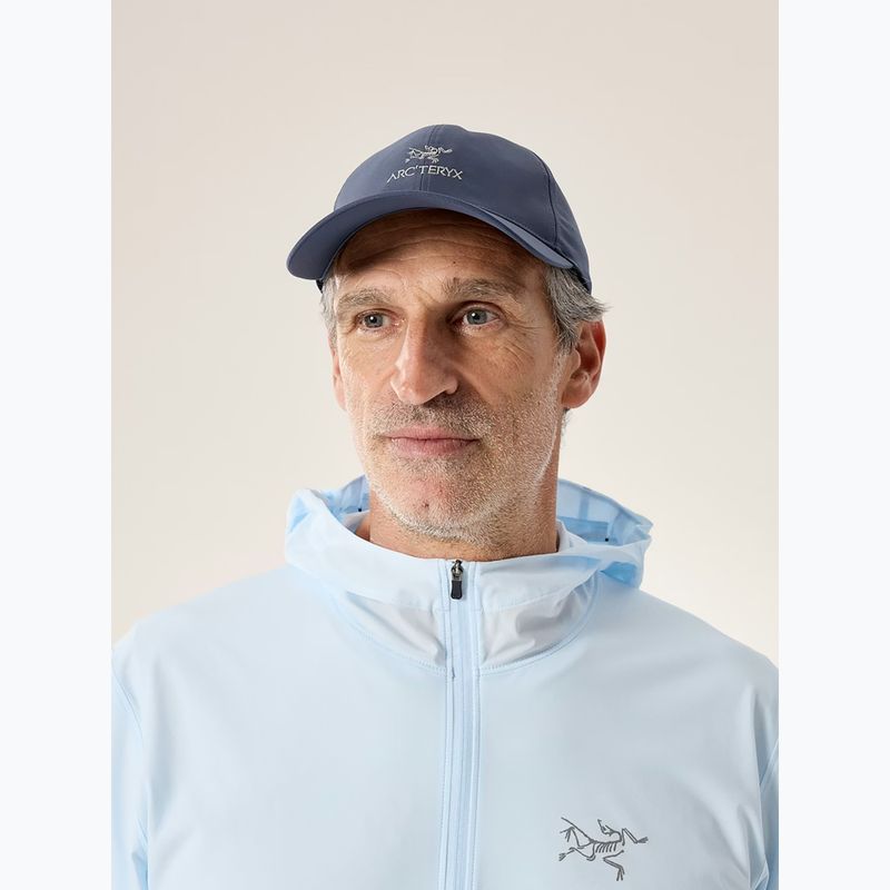 Cappellino con visiera Arcteryx Bird Wood dark stratus/habitat 5