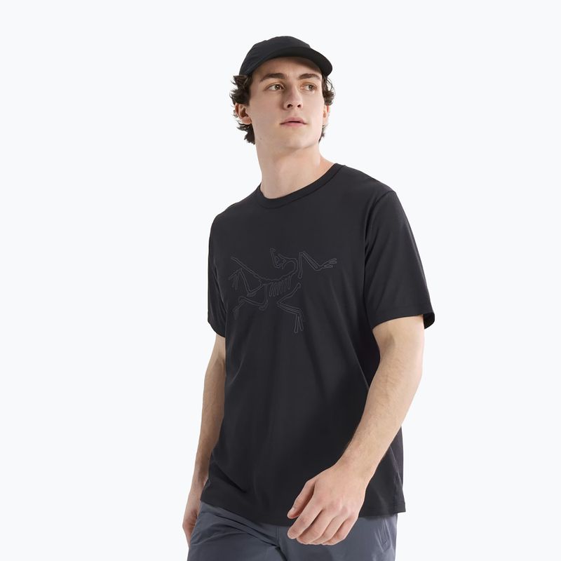 Maglietta da uomo Arcteryx Cormac Logo black 4