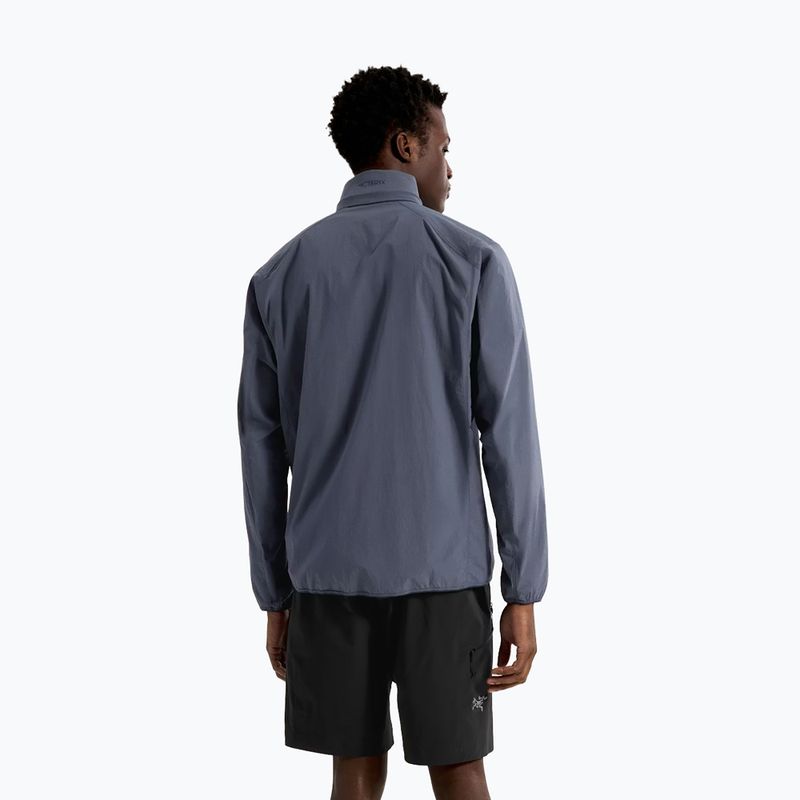 Giacca antivento da donna Arcteryx Ossa Stowhood dk stratus 3