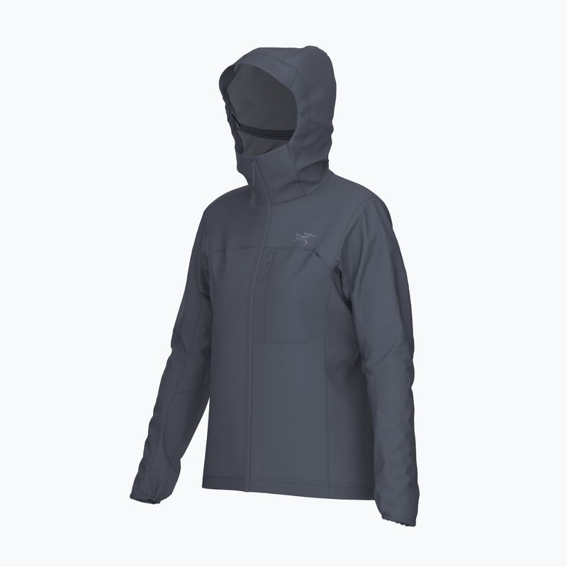 Giacca antivento da donna Arcteryx Squamish Hoody dark stratus 3