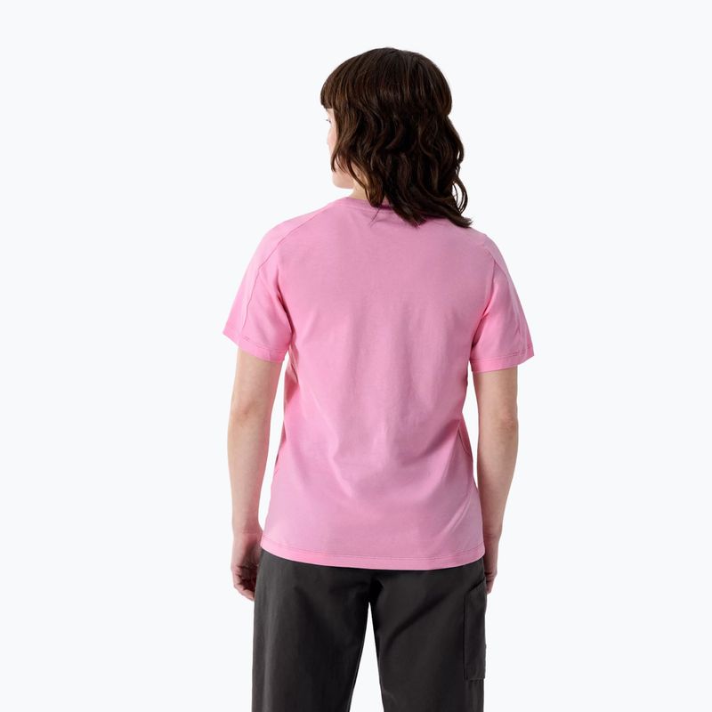 Maglietta da donna Arcteryx Kragg SL Cotton Heatmap Crew pineberry 2