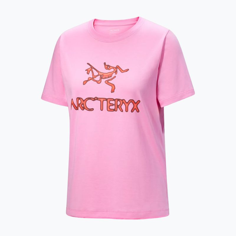 Maglietta da donna Arcteryx Kragg SL Cotton Heatmap Crew pineberry 5