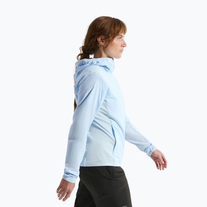 Giacca antivento da donna Arcteryx Atom SL Hoody alpine blue 4