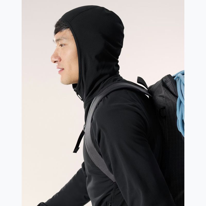 Felpa in pile da uomo Arc'Teryx Delta Hoody black sapphire 5