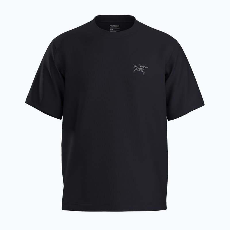 T-shirt da uomo Arcteryx Kragg Cotton Emblem Crew SS black 7
