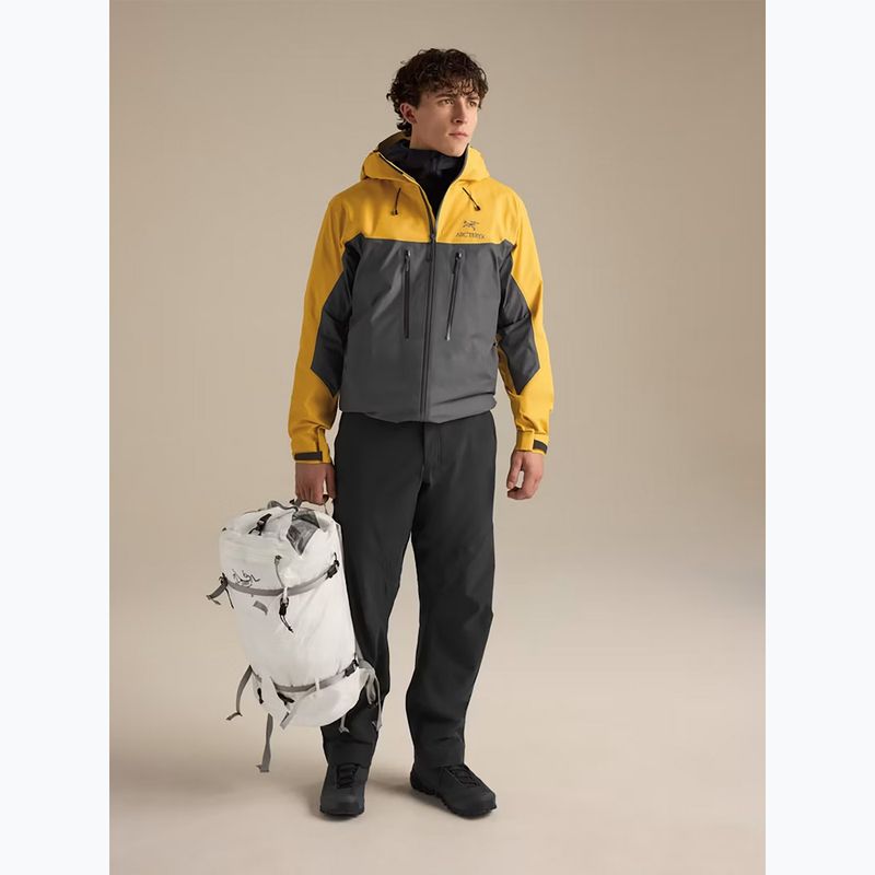 Giacca softshell da uomo Arcteryx Alpha larch/dk grey 2