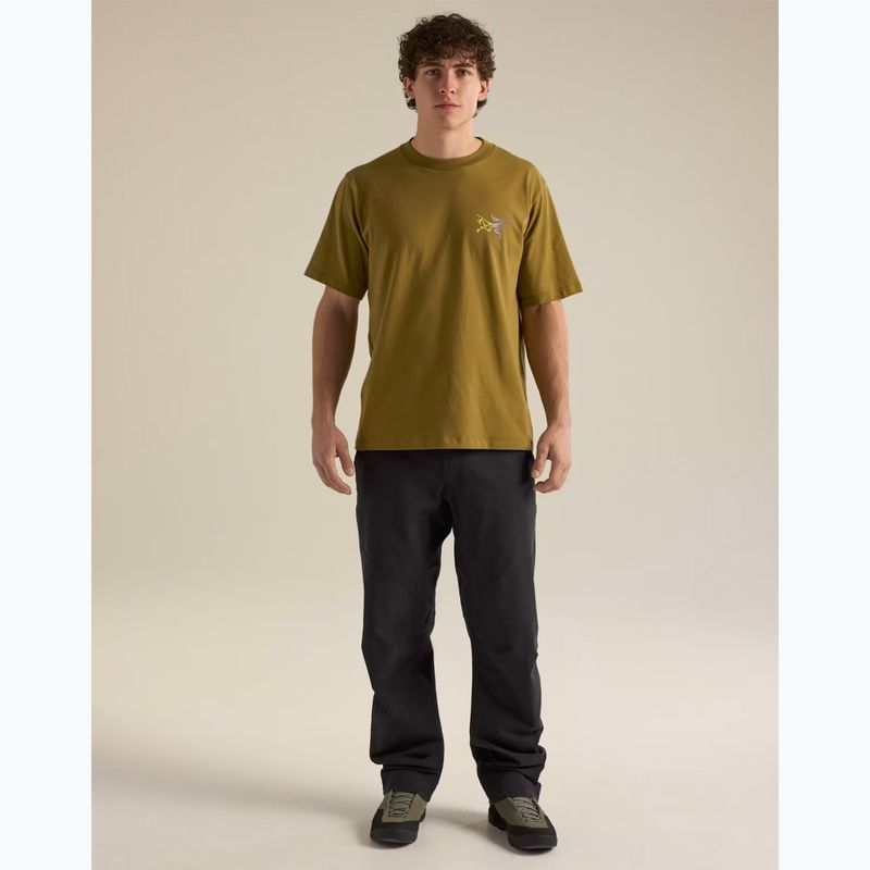 T-shirt da uomo Arcteryx Kragg Cotton Logo SS bracken 2