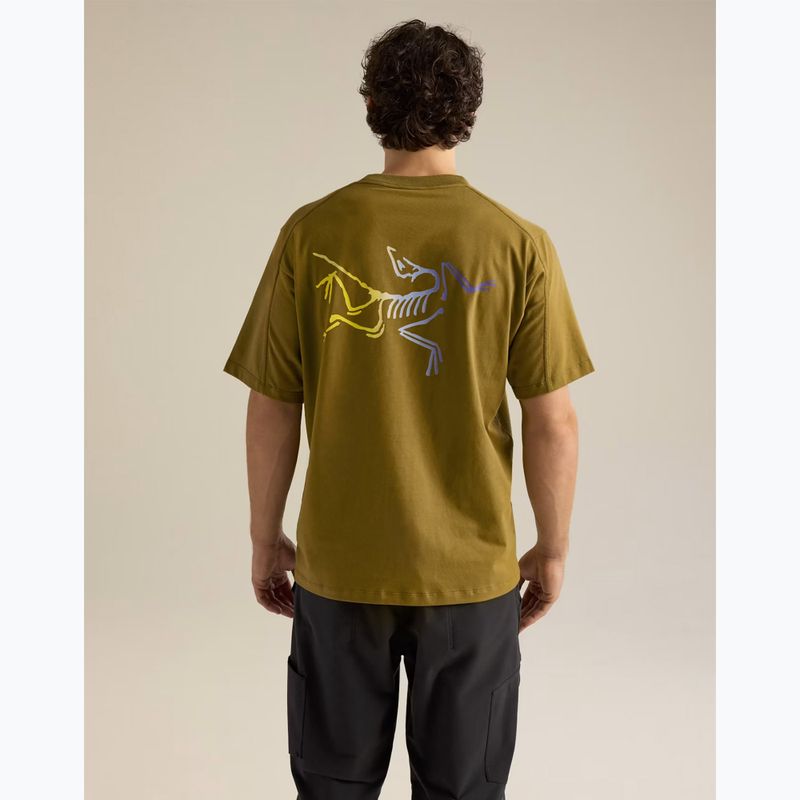 T-shirt da uomo Arcteryx Kragg Cotton Logo SS bracken 3