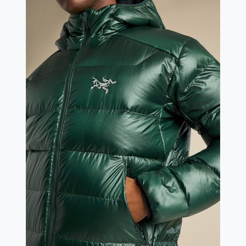 Giacca imbottita da uomo Arcteryx Cerium SV Hoody dark jade 9
