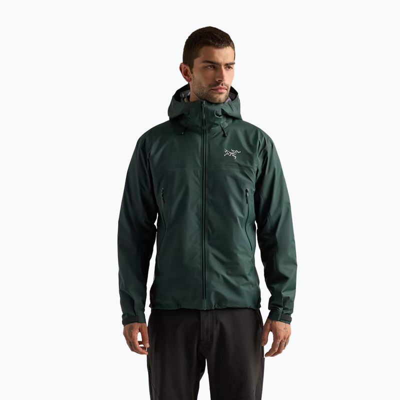 Giacca softshell da uomo Arcteryx Beta SL dark jade