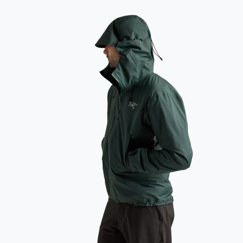 Giacca softshell da uomo Arcteryx Beta SL dark jade 5