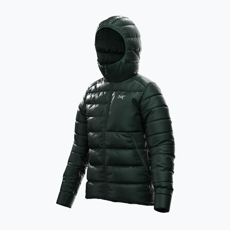 Giacca imbottita da donna Arcteryx Cerium SV Hoody dark jade 3