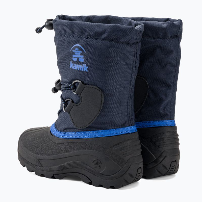 Kamik Southpole4 navy stivali da neve per bambini 3