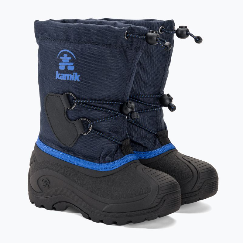 Kamik Southpole4 navy stivali da neve per bambini 4